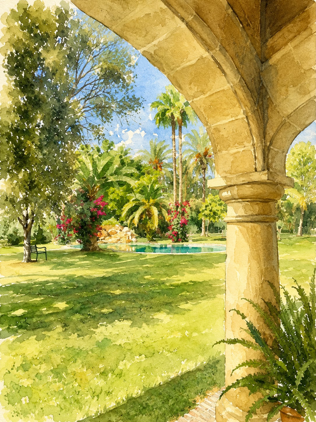 Vista del lugar de celebración
